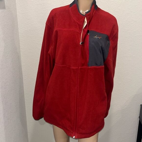 Greg Norman for Tasso Elba fleece jacket - Picture 1 of 7